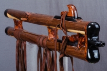 Cocuswood Native American Flute, Minor, Mid F#-4, #O28Aa (4)